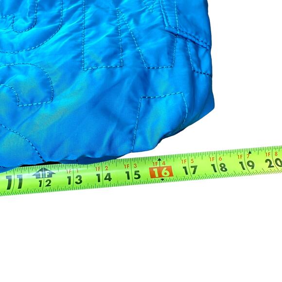 Marc by Marc Jacob’s tote quilted tote shoulder bag blue - Picture 5 of 9